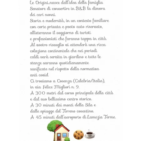 B&B Le Origini Rooms&suite 코센차