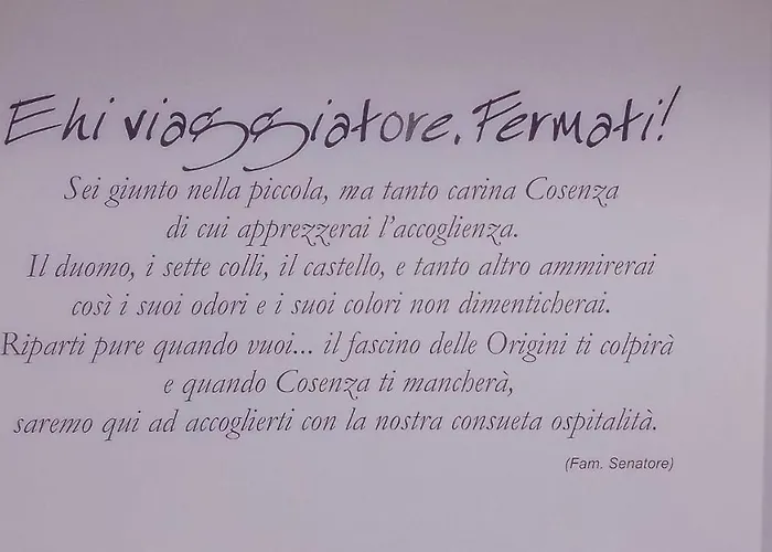 Le Origini Rooms&suite Cosenza